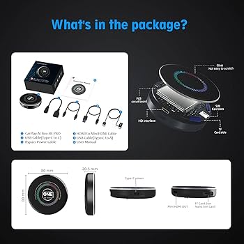 OttoAiboxP3同等品 CarPlay AI Box HE PRO Amazon.com: OneCarStereo CarPlay Ai Box HE Pro with Android